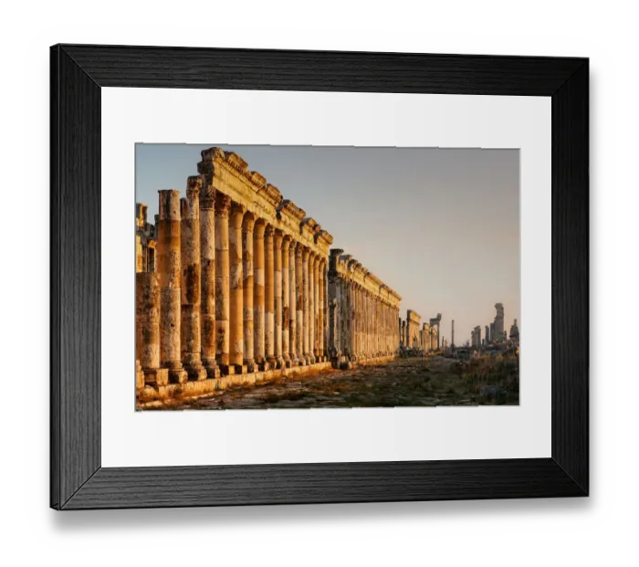 Framed Print : Apamea, Syria Framed Print : Apamea, Syria