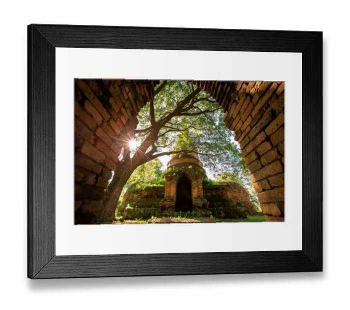 Framed Print : World heritage Kamphaeng Phet historical park in Thailand Framed Print : World heritage Kamphaeng Phet historical park in Thailand