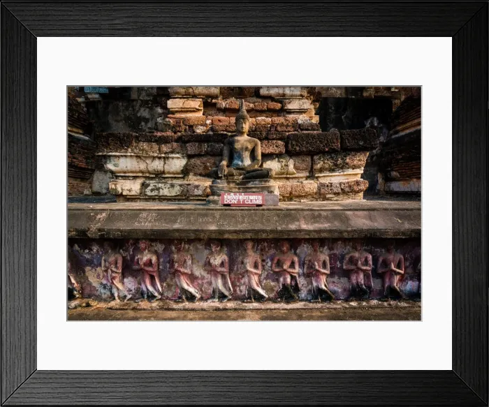 Framed Print : Wat Maha That of Sukhothai, Thailand Framed Print : Wat Maha That of Sukhothai, Thailand
