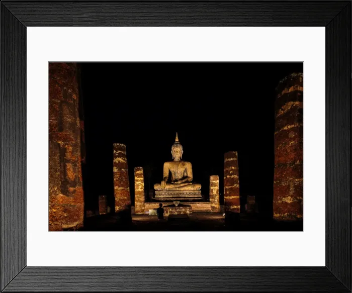 Framed Print : Wat Maha That of Sukhothai, Thailand Framed Print : Wat Maha That of Sukhothai, Thailand