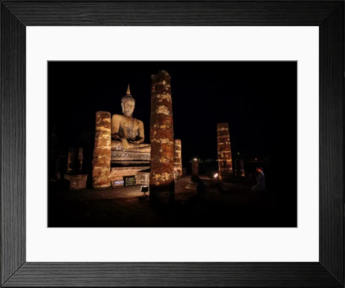 Framed Print : Wat Maha That of Sukhothai, Thailand Framed Print : Wat Maha That of Sukhothai, Thailand