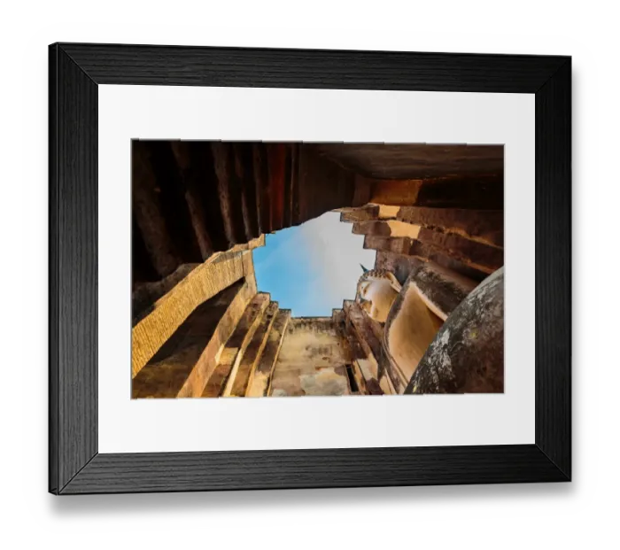 Framed Print : Wat Si Chum of Sukhothai, Thailand Framed Print : Wat Si Chum of Sukhothai, Thailand