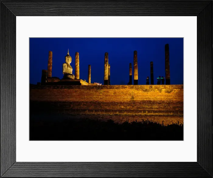 Framed Print : Wat Maha That of Sukhothai, Thailand Framed Print : Wat Maha That of Sukhothai, Thailand