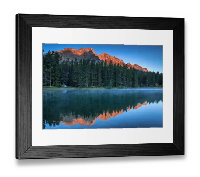Framed Print : Dawn @ Two Jack Lake, Banff National Park, Alberta, Canada