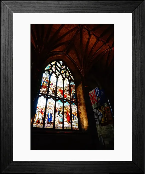 Framed Print : Colourful Interior Saint Giles Cathedral, Edinburgh, United Kingdom Framed Print : Colourful Interior Saint Giles Cathedral, Edinburgh, United Kingdom