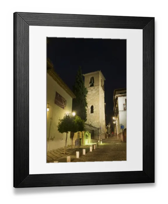 Framed Print : Albaicin, minaret-bell tower Framed Print : Albaicin, minaret-bell tower