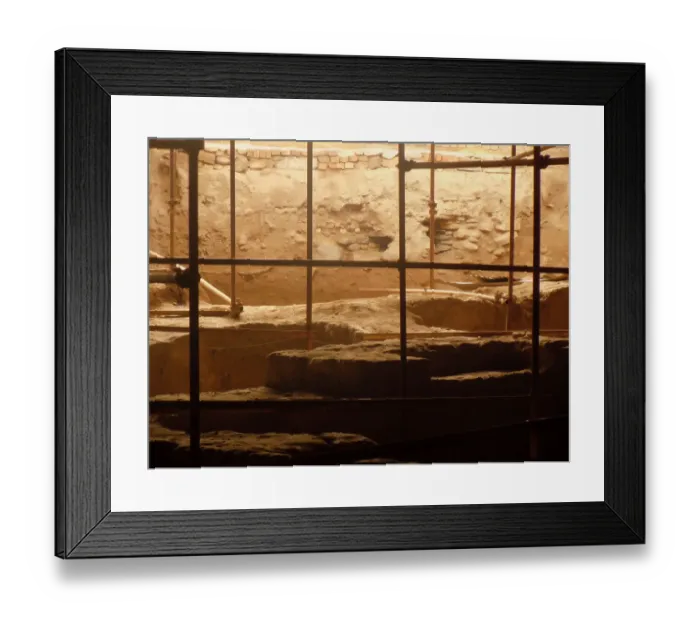 Framed Print : Excavations unearthing ancient city of Ecbatana - Hamedan, Iran Framed Print : Excavations unearthing ancient city of Ecbatana - Hamedan, Iran