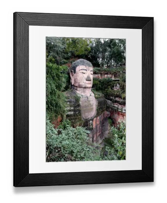 Framed Print : Leshan Buddha Statue Framed Print : Leshan Buddha Statue