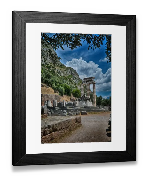 Framed Print : Tholos of Athena Pronaia 2 Framed Print : Tholos of Athena Pronaia 2