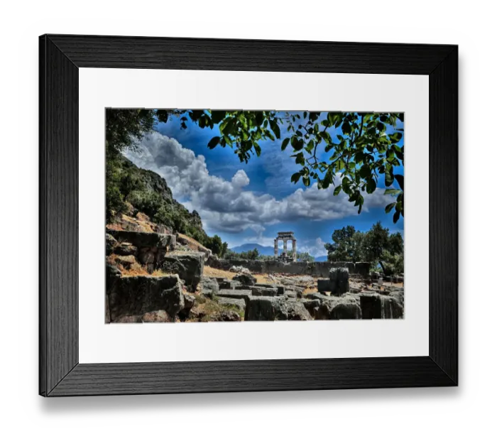 Framed Print : Tholos of Athena Pronaia 3