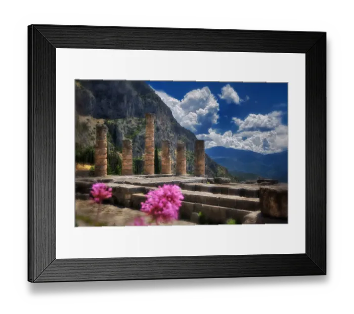 Framed Print : Temple of Apollo Framed Print : Temple of Apollo