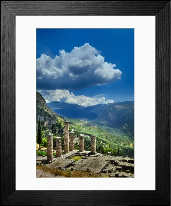 Framed Print : Temple of Apollo 2 Framed Print : Temple of Apollo 2