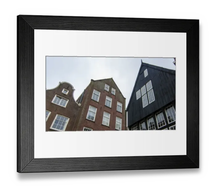 Framed Print : Classic Dutch Architecture of Amsterdam Framed Print : Classic Dutch Architecture of Amsterdam