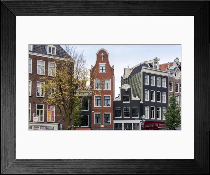 Framed Print : Amsterdams Gabled Architecture Framed Print : Amsterdams Gabled Architecture