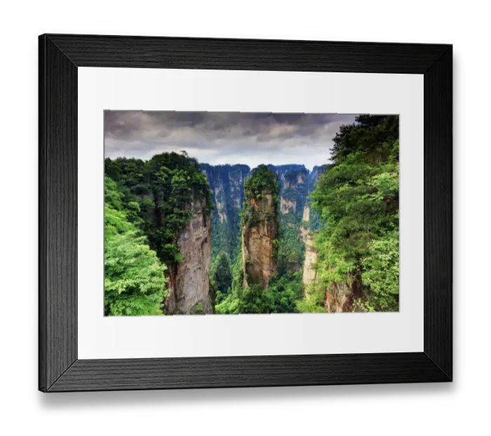 Framed Print : Zhangjiajie forest Framed Print : Zhangjiajie forest