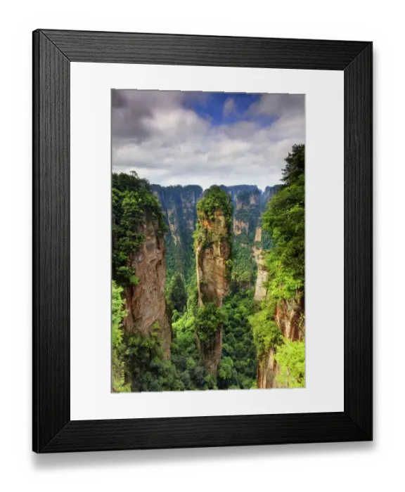 Framed Print : Zhangjiajie forest Framed Print : Zhangjiajie forest