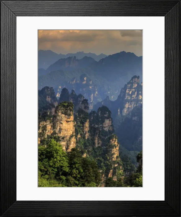 Framed Print : Zhangjiajie forest Framed Print : Zhangjiajie forest