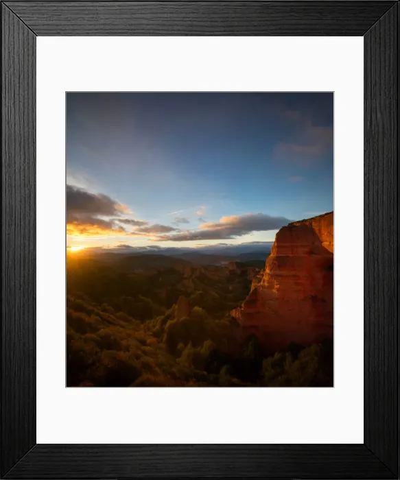 Framed Print : Las Medulas ancient Roman mines, Leon, Spain Framed Print : Las Medulas ancient Roman mines, Leon, Spain
