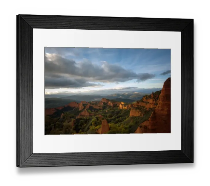 Framed Print : Las Medulas ancient Roman mines, Leon, Spain Framed Print : Las Medulas ancient Roman mines, Leon, Spain