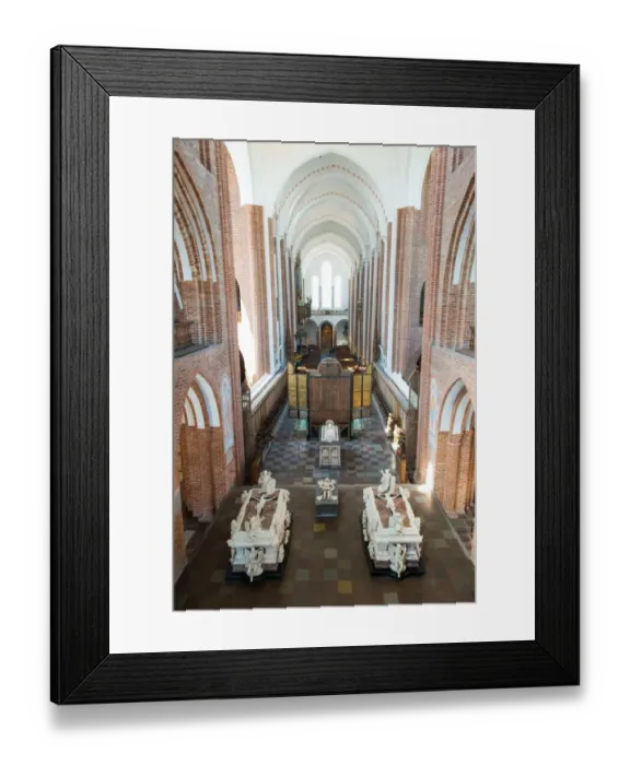 Framed Print : Roskilde Cathedral Framed Print : Roskilde Cathedral