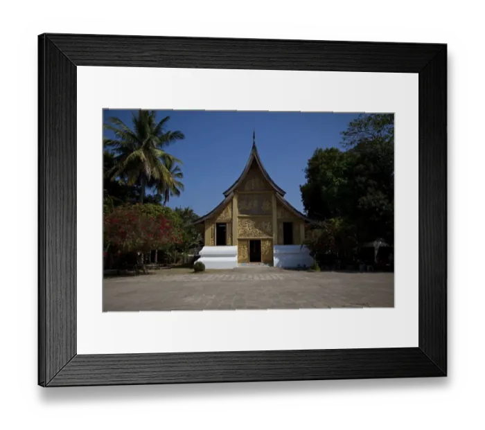 Framed Print : Luang Prabang Temple Framed Print : Luang Prabang Temple