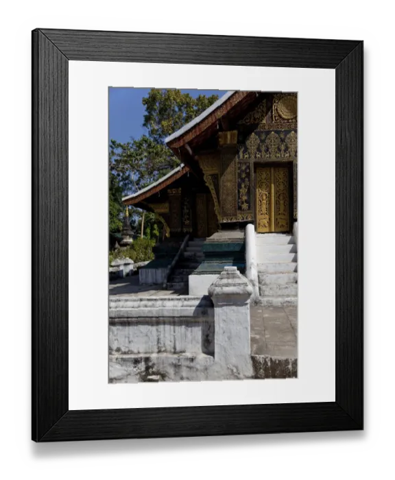 Framed Print : Luang Prabang Temple Framed Print : Luang Prabang Temple