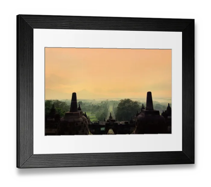 Framed Print : Top of Borobudur Framed Print : Top of Borobudur