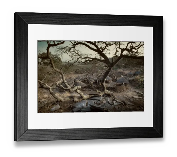 Framed Print : Dogon village, Dogon land, Tireli, Mali, Africa Framed Print : Dogon village, Dogon land, Tireli, Mali, Africa