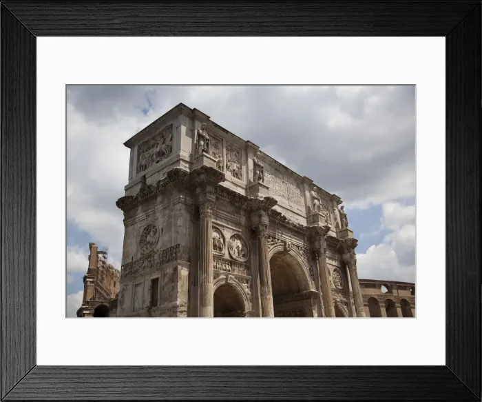 Framed Print : Arch de Constantine Rome Framed Print : Arch de Constantine Rome