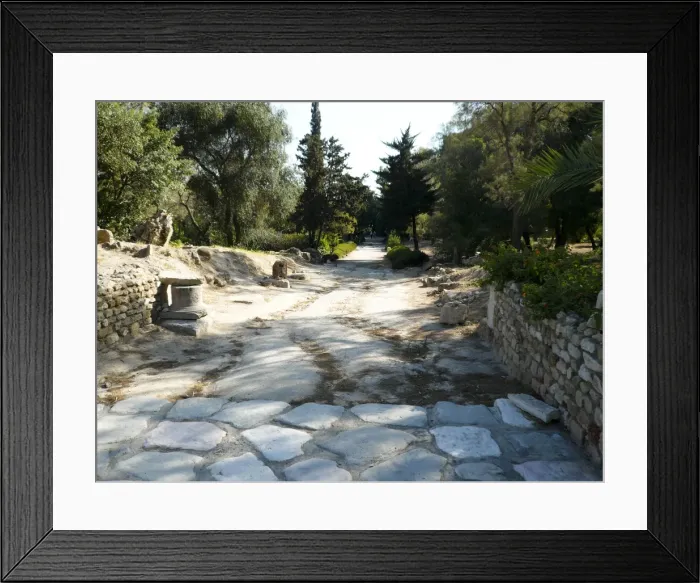 Framed Print : Roma Site in Tunisia Framed Print : Roma Site in Tunisia