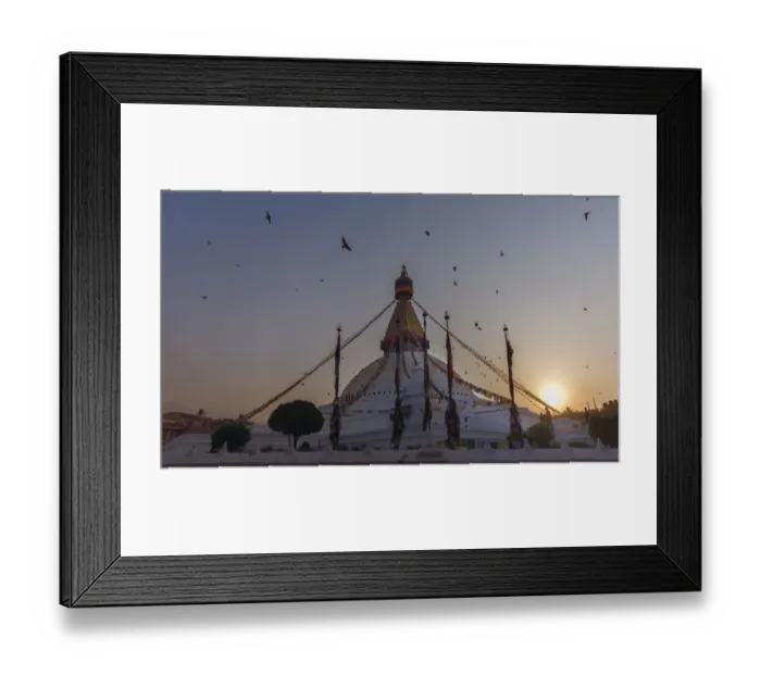 Framed Print : Amazing landmark of Nepal, Boudhanath Stupa Framed Print : Amazing landmark of Nepal, Boudhanath Stupa