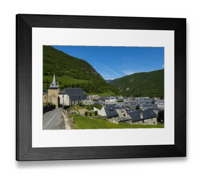 Framed Print : Ancizan, Hautes Pyrenees, France Framed Print : Ancizan, Hautes Pyrenees, France