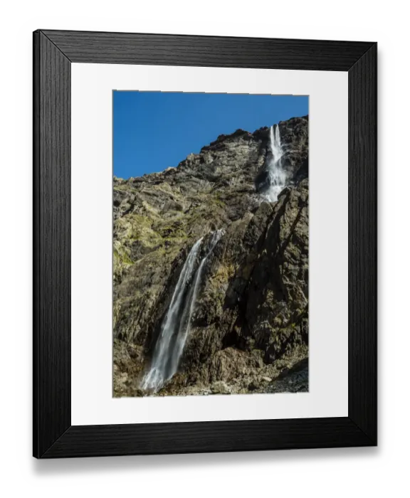 Framed Print : The Waterfalls, Cirque Of Gavarnie, Hautes Pyrenees, France Framed Print : The Waterfalls, Cirque Of Gavarnie, Hautes Pyrenees, France