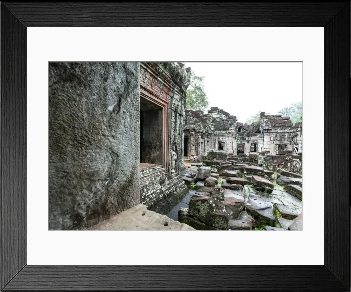 Framed Print : Preah Khan in Angkor, Cambodia Framed Print : Preah Khan in Angkor, Cambodia