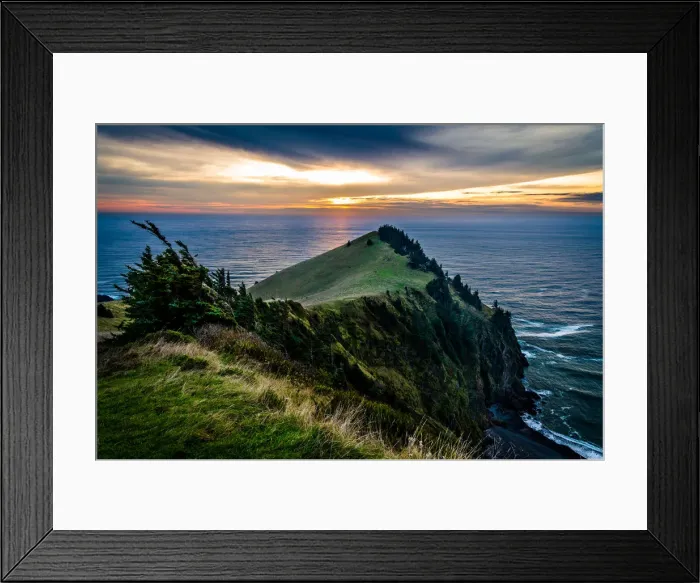 Framed Print : Cascade Head Framed Print : Cascade Head