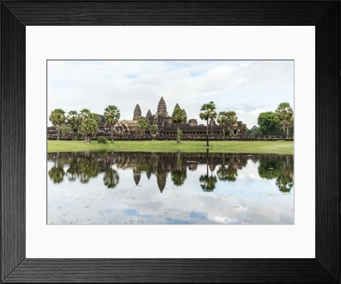 Framed Print : The exterior of Angkor Wat, Cambodia Framed Print : The exterior of Angkor Wat, Cambodia