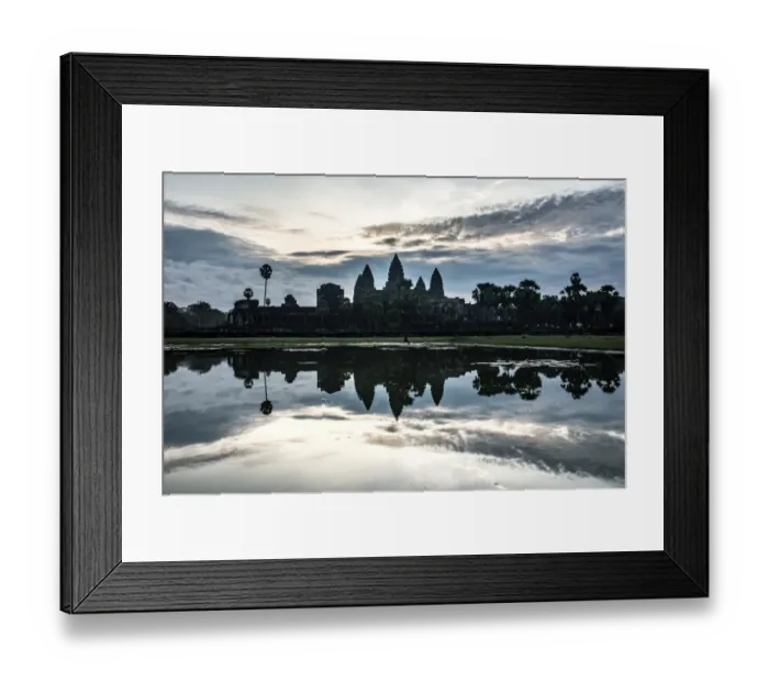 Framed Print : Angkor Wat in the Morning, Cambodia Framed Print : Angkor Wat in the Morning, Cambodia
