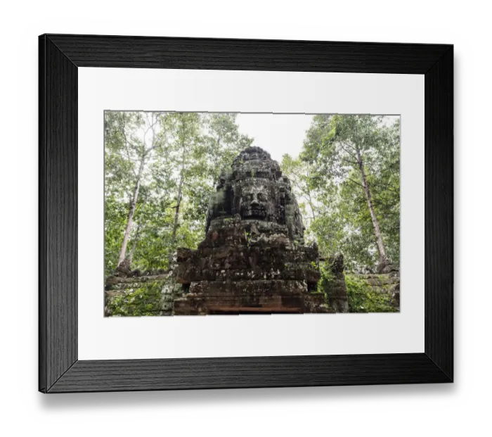 Framed Print : The Gate of Banteay Kdei in Angkor, Cambodia Framed Print : The Gate of Banteay Kdei in Angkor, Cambodia