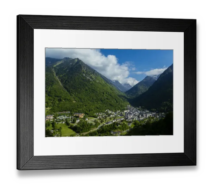 Framed Print : Cauterets, Hautes Pyrenees, France Framed Print : Cauterets, Hautes Pyrenees, France