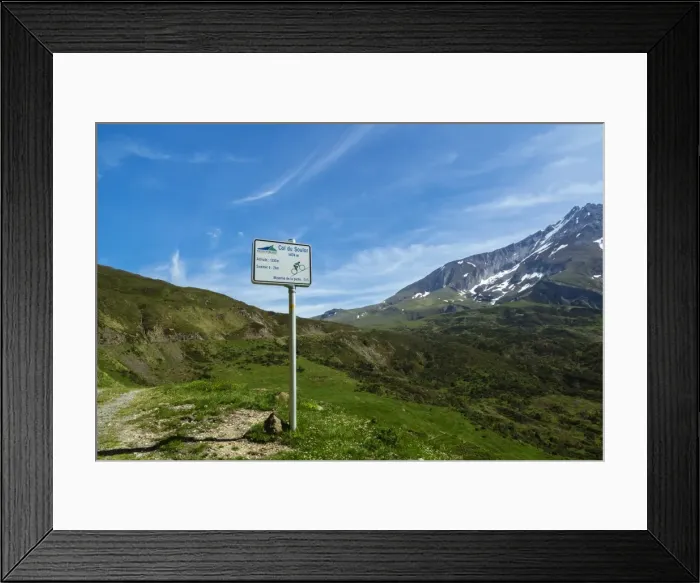 Framed Print : Climbing road to col du Soulor, Hautes Pyrenees, France Framed Print : Climbing road to col du Soulor, Hautes Pyrenees, France