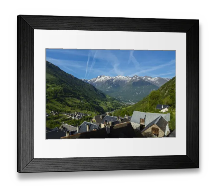 Framed Print : Sers, Hautes Pyrenees, France Framed Print : Sers, Hautes Pyrenees, France