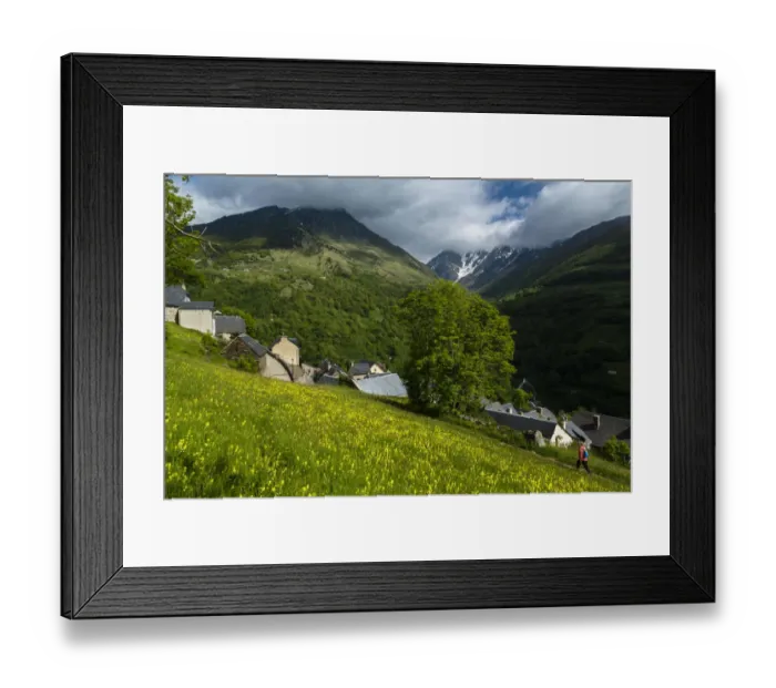 Framed Print : Sers, Hautes Pyrenees, France Framed Print : Sers, Hautes Pyrenees, France