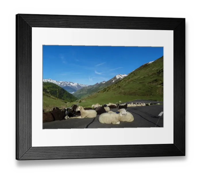 Framed Print : The Valley Of Bareges, Road to The Pic Du Midi and Col Du Tourmalet, Hautes Pyrenees, France Framed Print : The Valley Of Bareges, Road to The Pic Du Midi and Col Du Tourmalet, Hautes Pyrenees, France