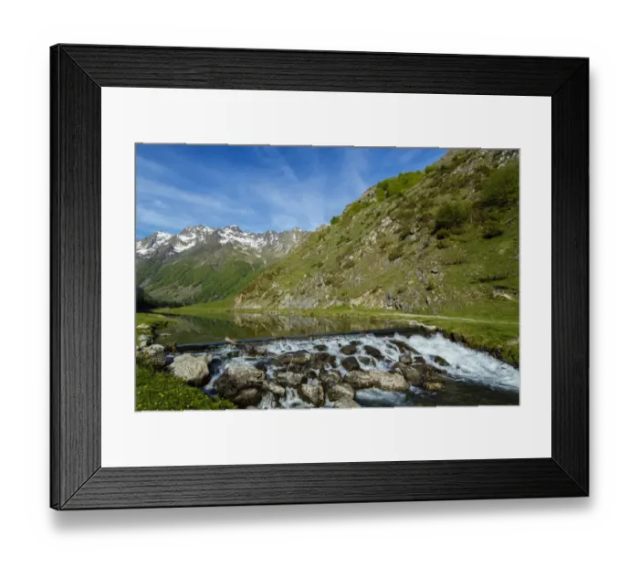 Framed Print : The Lac d Estaing, national park of Pyrenees, Hautes Pyrenees, France Framed Print : The Lac d Estaing, national park of Pyrenees, Hautes Pyrenees, France