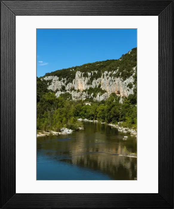 Framed Print : Gorges de l Herault, The National Park Of Cevennes, Languedoc Roussillon, France