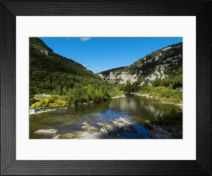 Framed Print : Gorges de l Herault, The National Park Of Cevennes, Languedoc Roussillon, France Framed Print : Gorges de l Herault, The National Park Of Cevennes, Languedoc Roussillon, France