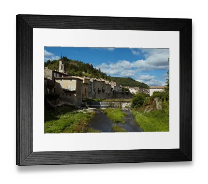 Framed Print : Sumene, The National Park Of Cevennes, Gard, Languedoc Roussillon, France