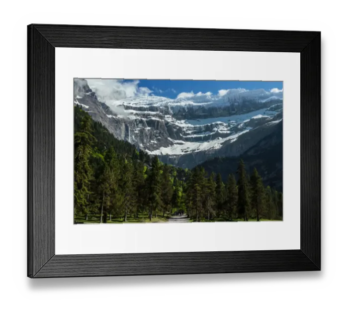Framed Print : The Cirque Of Gavarnie, Hautes Pyrenees, France Framed Print : The Cirque Of Gavarnie, Hautes Pyrenees, France