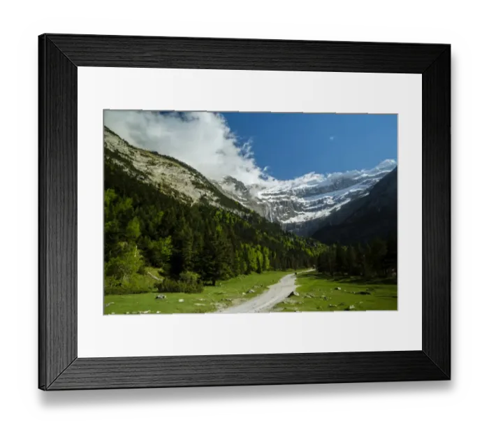 Framed Print : The Cirque Of Gavarnie, Hautes Pyrenees, France Framed Print : The Cirque Of Gavarnie, Hautes Pyrenees, France
