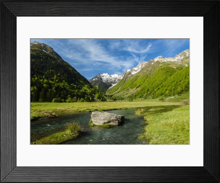 Framed Print : The Lac d Estaing, national park of Pyrenees, Hautes Pyrenees, France Framed Print : The Lac d Estaing, national park of Pyrenees, Hautes Pyrenees, France